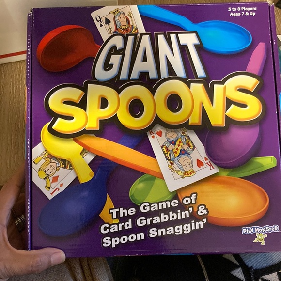 giant spoons Toys Giant Spoons The Game Of Card Grabbing Spoon